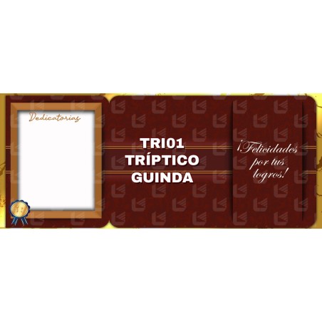 Triptico guinda es un folder resistente y con un diseño llamativo