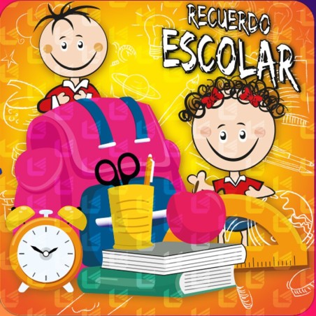 Folder mochila con reloj es un folder resistente y con un diseño llamativo