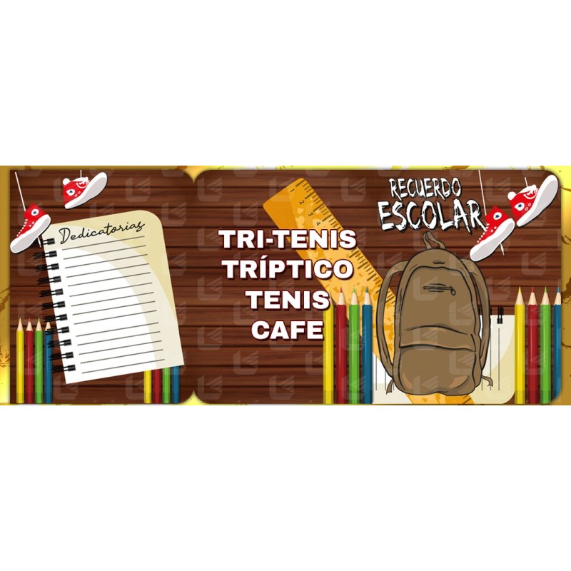 Triptico Tenis es un folder resistente y con un diseño llamativo Triptico Tenis es un folder resistente y con un diseño llamativo