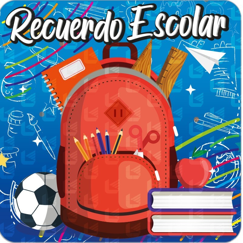 Folder mochila roja es un folder resistente y con un diseño llamativo