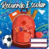 Folder mochila roja es un folder resistente y con un diseño llamativo