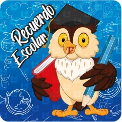 Folder búho escolar es un folder resistente y con un diseño llamativo