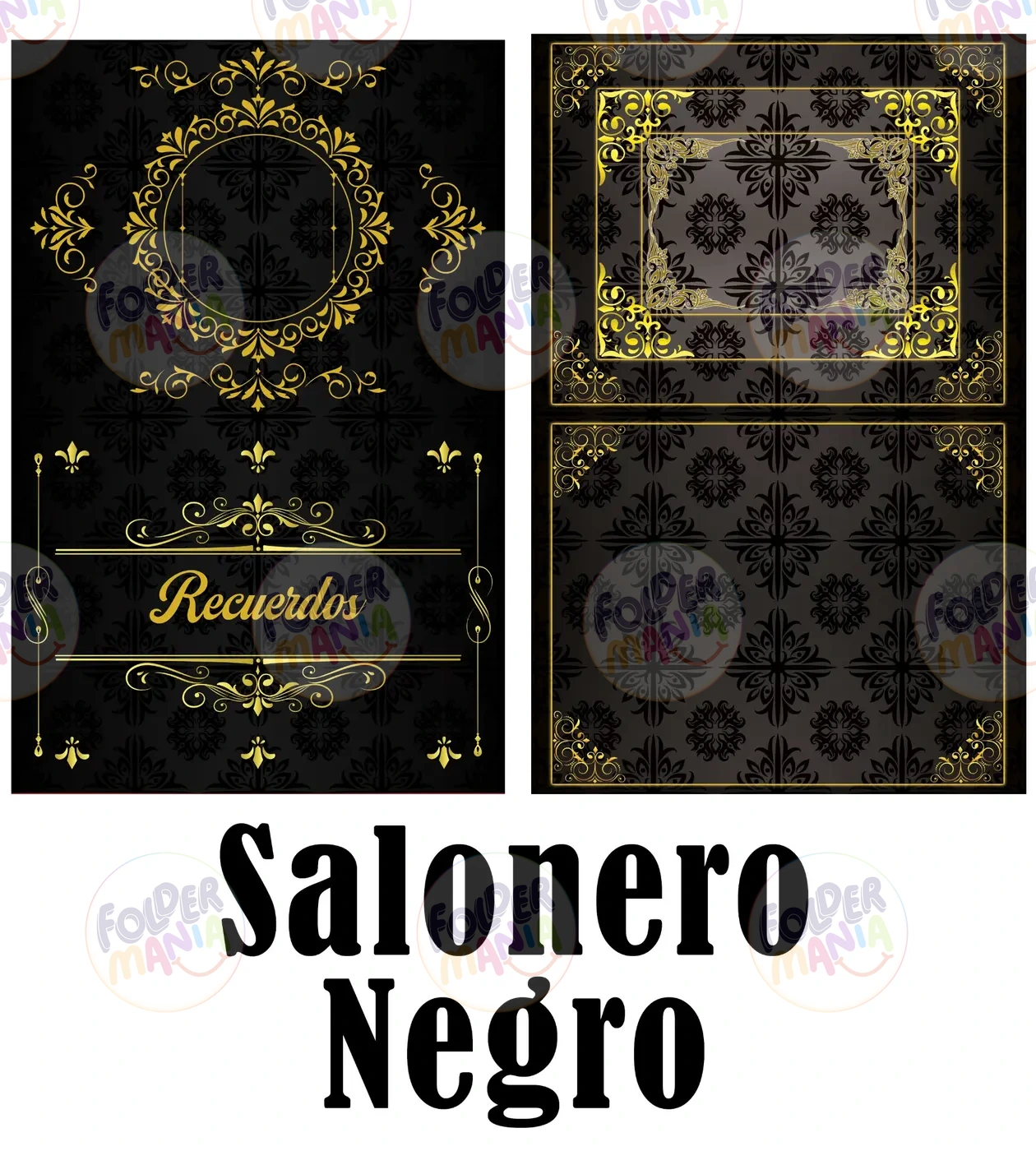 Modelo Salonero negro