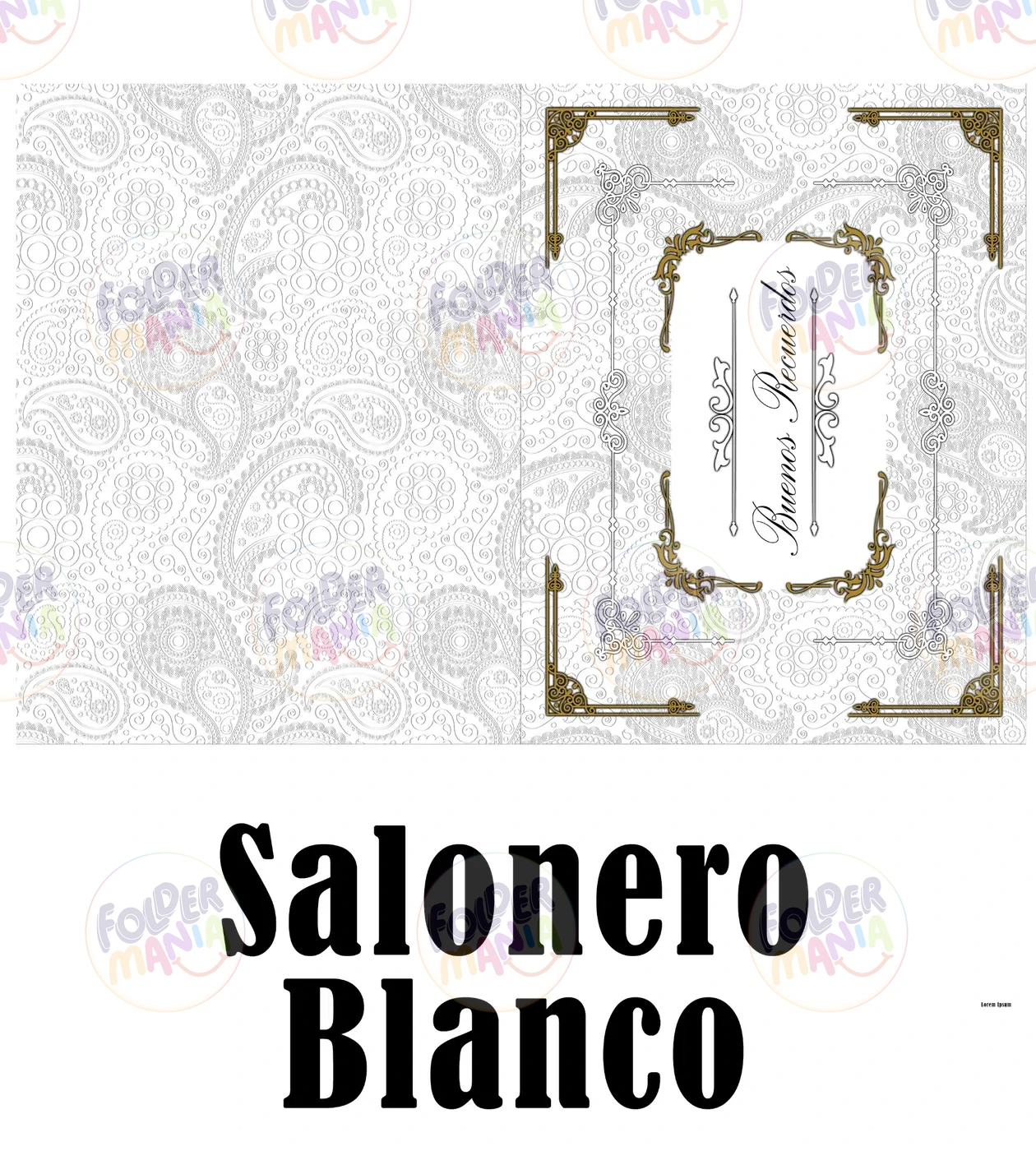 Modelo Salonero blanco