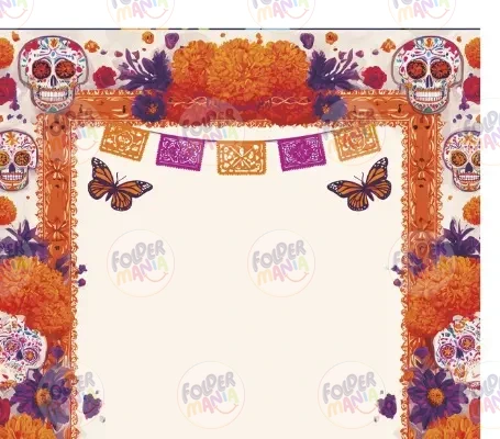 Modelo Día de Muertos 08