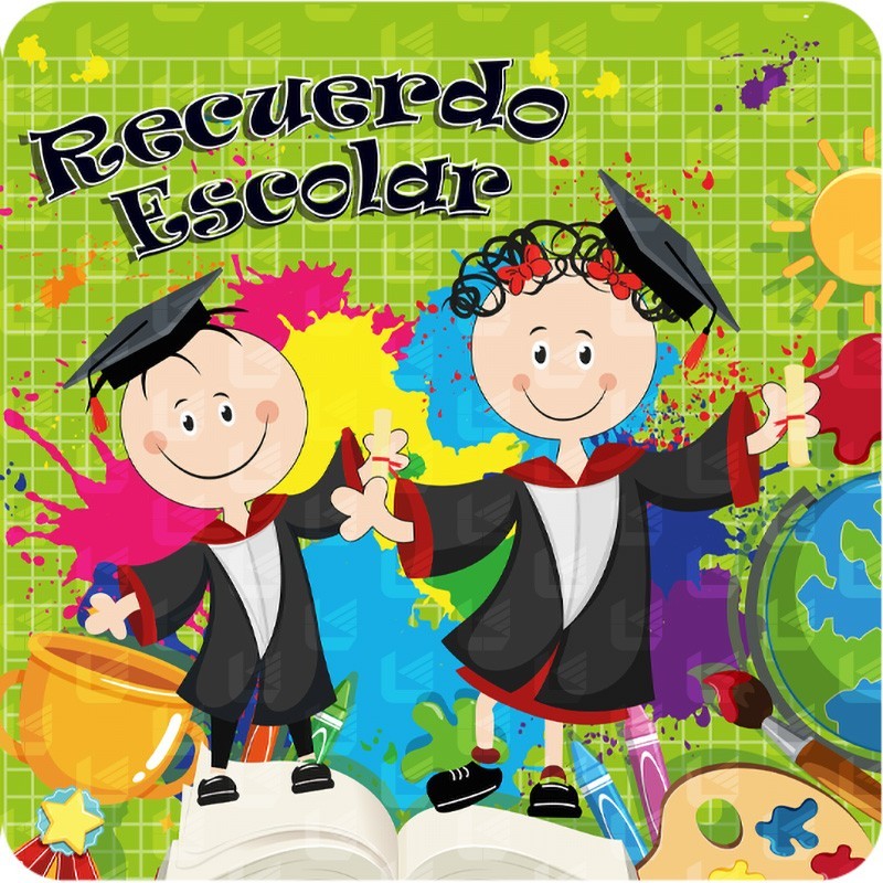 Folder Graduados Fondo Verde