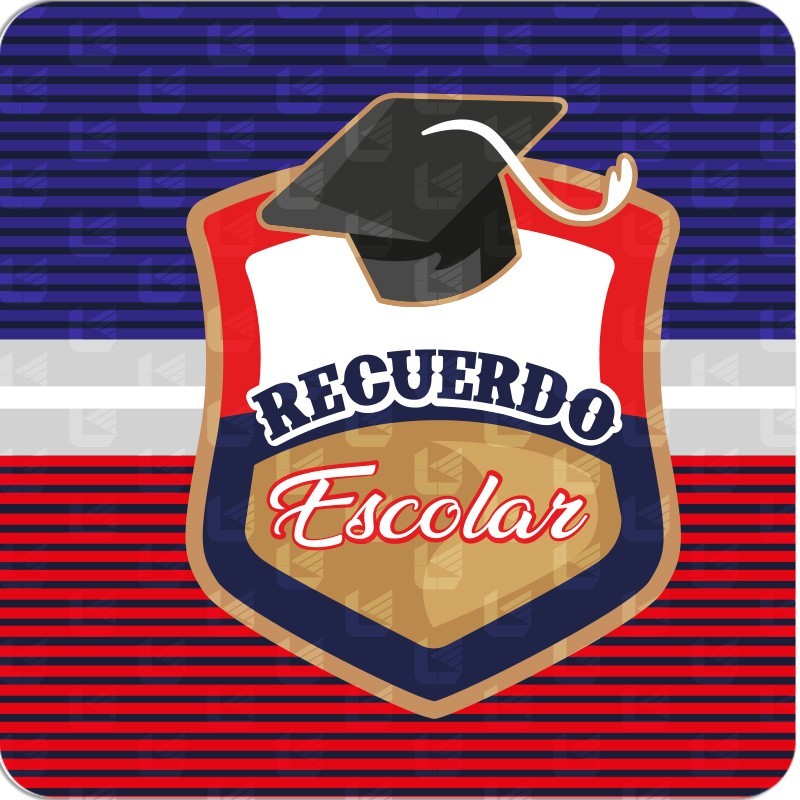 Folder escudo con birrete
