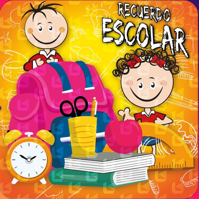 Folder mochila con reloj