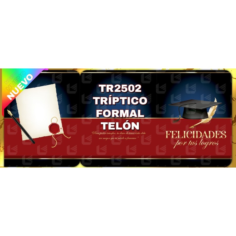 Tríptico Formal Telón